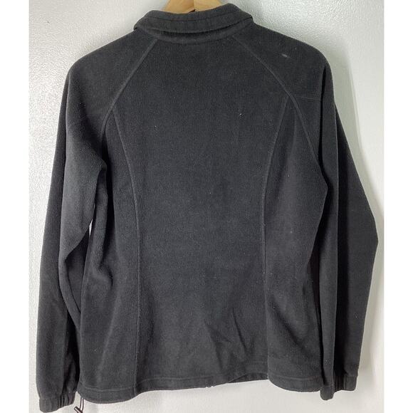 Columbia Jacket Womens Large Black Full Zip Fleece Gorpcore Coat - Picture 4 of 6